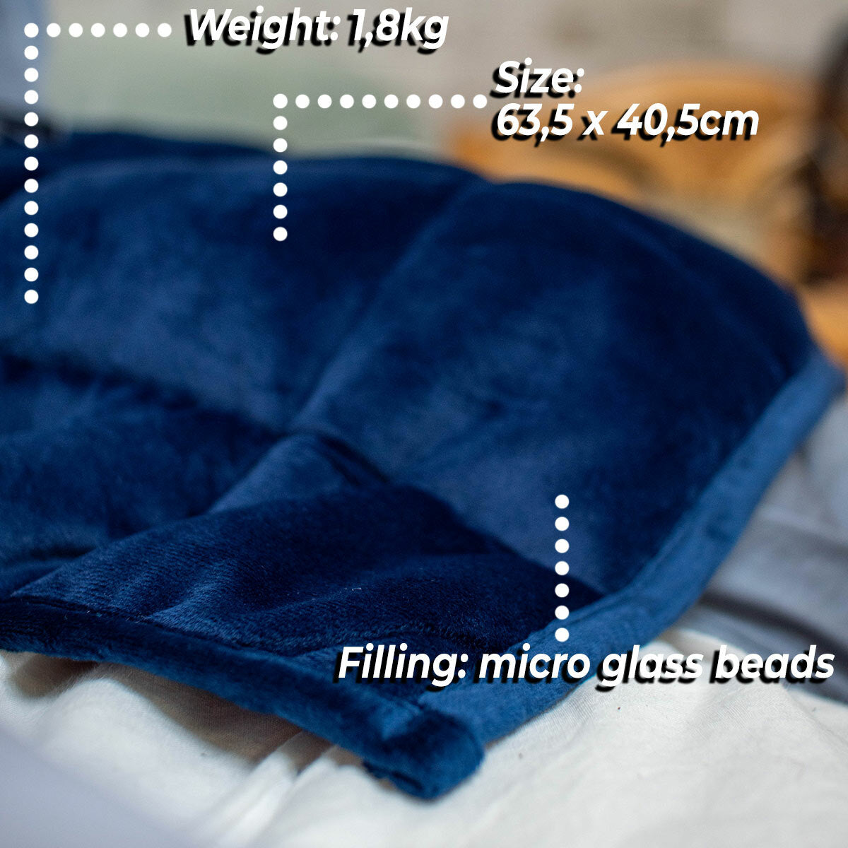 
              Polar Night Weighted lap pad