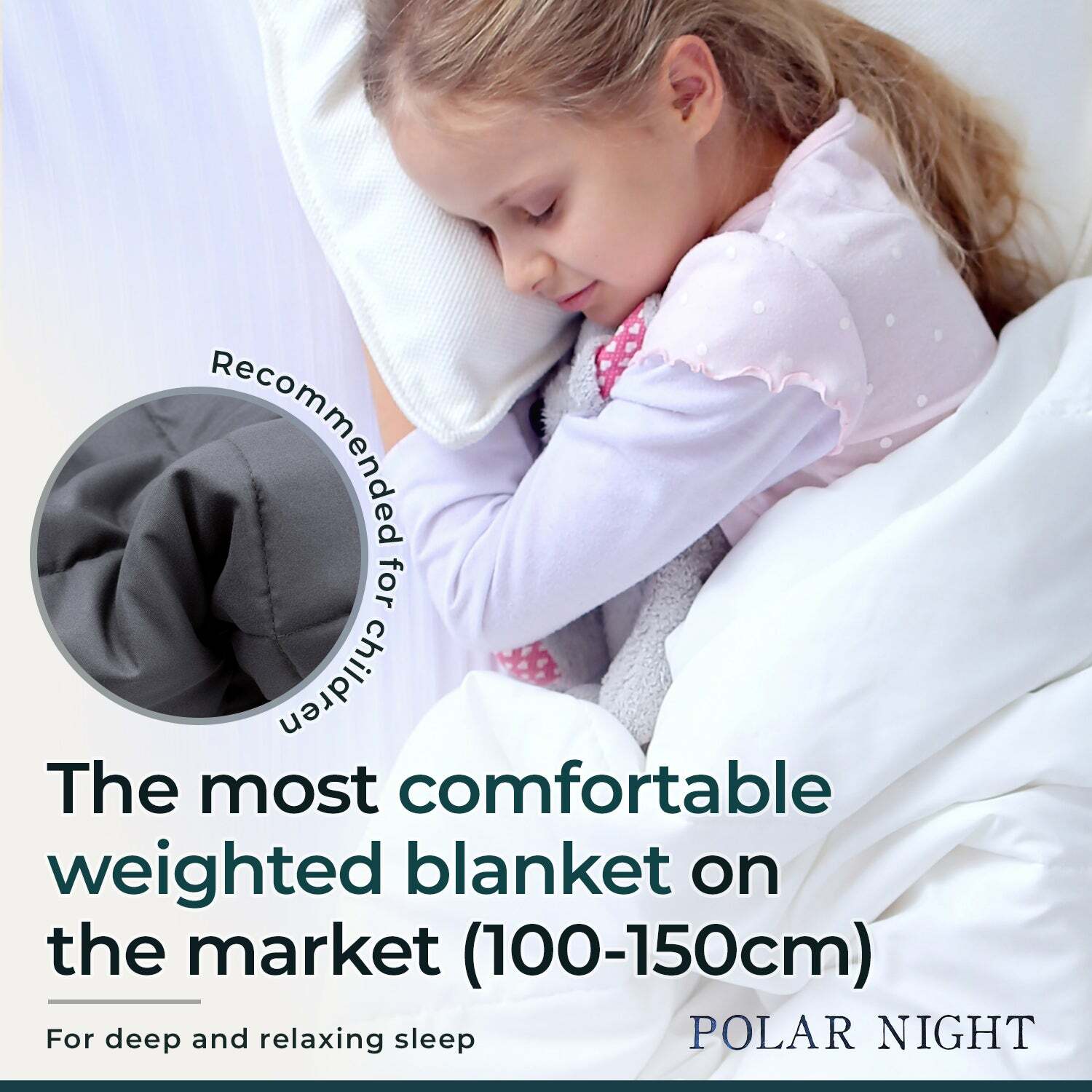 Polar Night Weighted Blanket 3-5kg, 100x150cm - 49,90 EUR - Polar Night