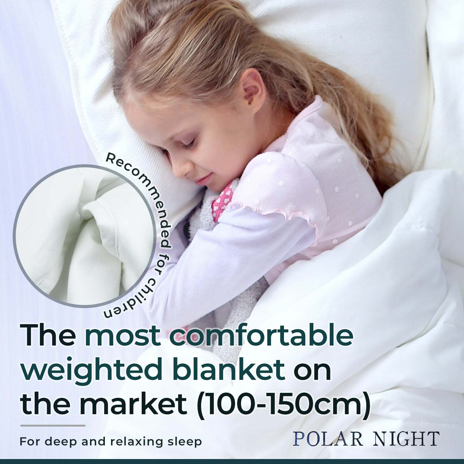 Polar Night Weighted Blanket 3-5kg, 100x150cm (cotton) - 59,90 EUR - Polar  Night